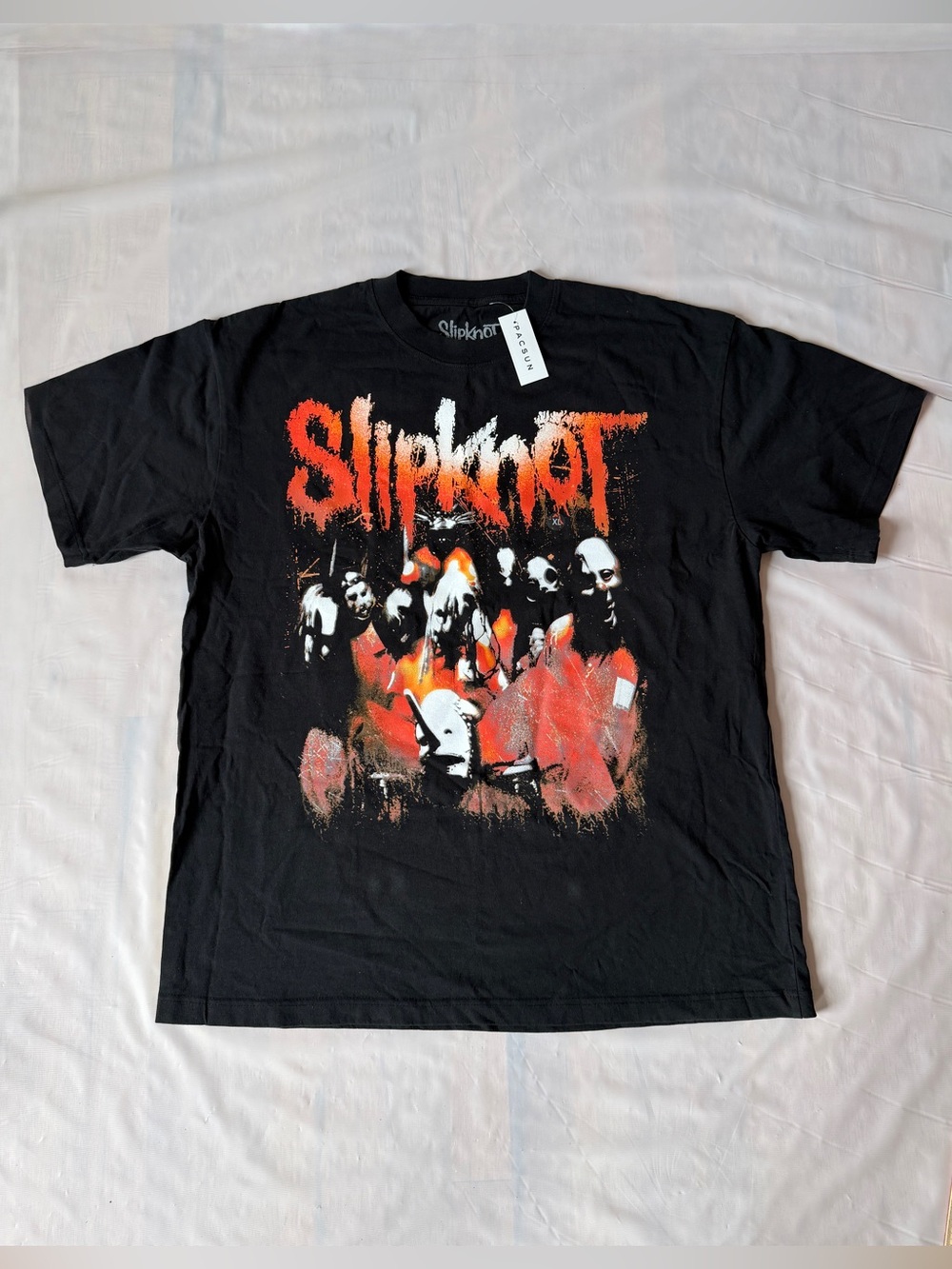 Pacsun Slipknot 1999 Tour T-Shirt black cotton front and back graphics XL NWT
